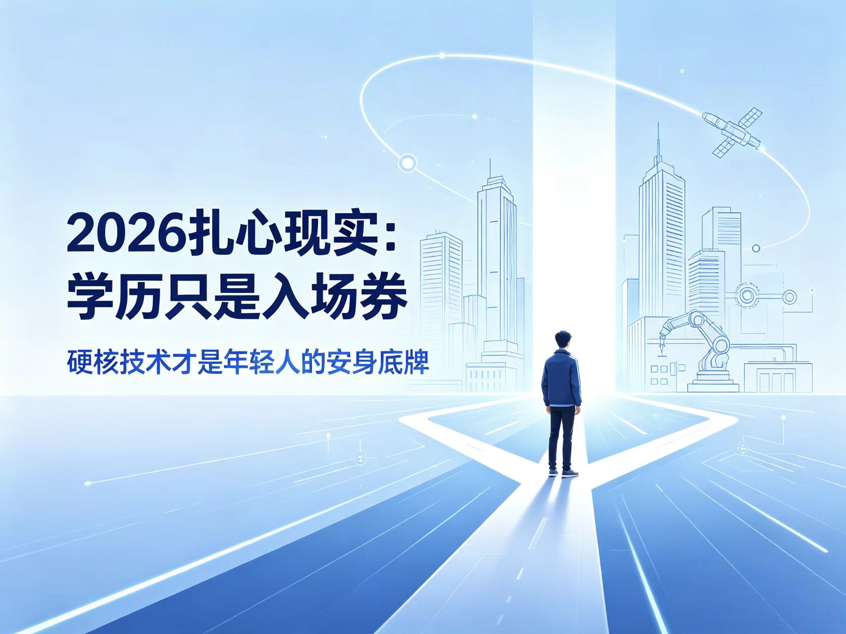 孩子大学毕业最可怕的，不是找不到工作，是走错路、空耗时光